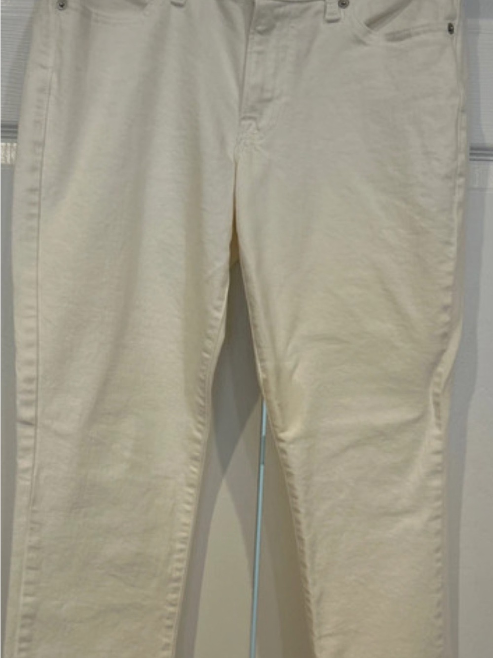 Lucky Brand Women's White Ankle Crop Jeans